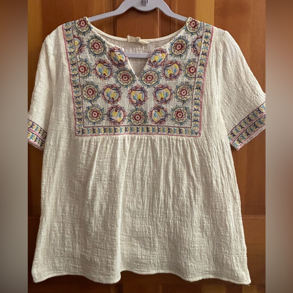 Boho blouse top